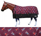 Derby House 600 Denier Waterproof Turnout Blanket - Merry Moose-Mas - 200 gram