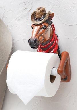 Horse Toilet Paper Holder: Unique Rustic Bathroom Decor Ideas