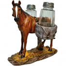 De Leon Collections Horse Carrying Salt and Pepper Holder - 6 in