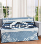 De Leon Quilted Throw Blanket - Desert Harmony