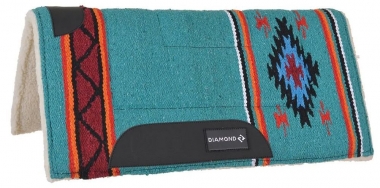 Reinsman Tapis antidérapant à contour carré, taille cheval, gris, 76,2 x 76,2 cm
