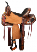 Double T Wildhide Series Alma Barrel Style Saddle