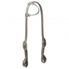 Weaver Patterned Poly Headstall - Blossom Blast