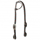 Weaver Patterned Poly Headstall - Summer Nights