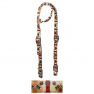 Rugged Ride Nylon One Ear Headstall - Native Symbols
