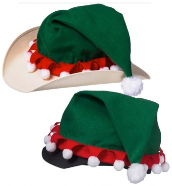 Tough-1 Holiday Elf Helmet/Hat Cover: Chicks Discount Saddlery