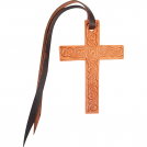 Martin Saddlery Tooled Leather Cross