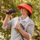 EquiVisor® Original Sun Protection - Safety Orange