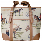 Horse Tapestry Square Purse