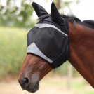 Shires FlyGuard Pro Fine Mesh Fly Mask with Ears & Open Forelock