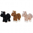 Plush Standing Horse - 10.5 inches
