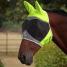 Shires FlyGuard Pro Hi-Viz Fine Mesh Fly Mask with Ears