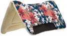 Weaver Fleece Lined Contoured Saddle Pad 32 x 32 - Floral <br>