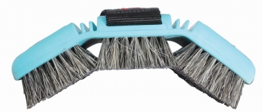 Professionals Choice Tail Tamer Soft Touch Brushes Horse Hair Black