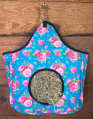 Rugged Ride 1200 Denier Hay Feeder Bag - Roses