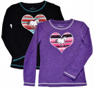 Cowboy Hardware Serape Heart Horse Crew Neck Shirt - Kids