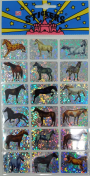 Holographic Horse Stickers - 18 Pack