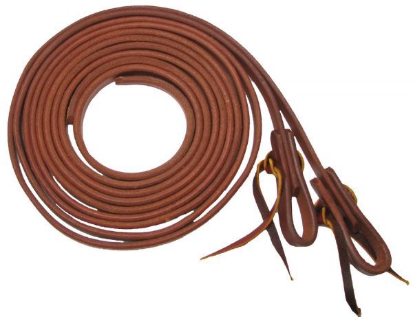 SCHUTZ BROTHERS OILED HARNESS LEATHER SPLIT REINS 