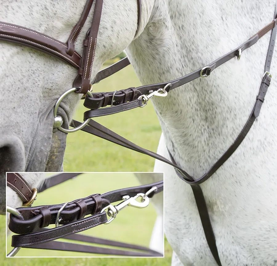 BLENHEIM LEATHER SPUR STRAPS HORSE EQUESTRIAN RIDING CONTROL Riding