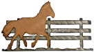 Horse In Pasture Magnet