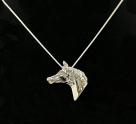 Ready To Show Horse Head Pendant Necklace