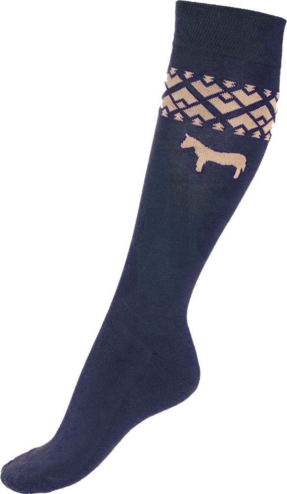Horze Spirit Women's Winter Riding Boot Socks with Reinforced Toe and Sole 