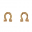 Crystal Avenue Horseshoe Basic Earing