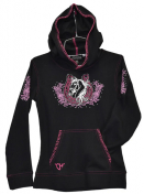 Cowboy Hardware Horseshoe Horse Hood Thermal Hoodie- Kids