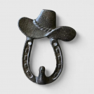 Cast Iron Cowboy Hat - 5.3in