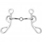 Showman Argentine Shank with Jointed Slow Twist Life Saver - 5 inch