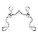 Showman Long S Shank with Smooth Low Port - 5 inch