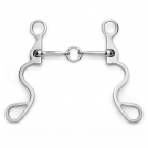 Showman Long S Shank with Smooth Lifesaver - 5 inch