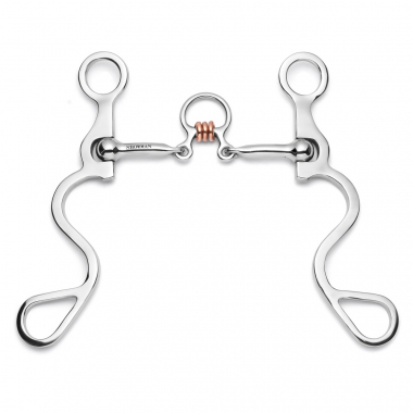 New! Showman S Shank with Copper Wrapped Ported Rollers