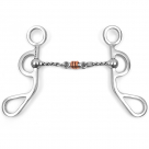 Showman Argentine Shank with Jointed Twisted Wire Dogbone - 5 inch