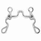 Showman S Shank with U Flat Tongue Relief - 5 inches