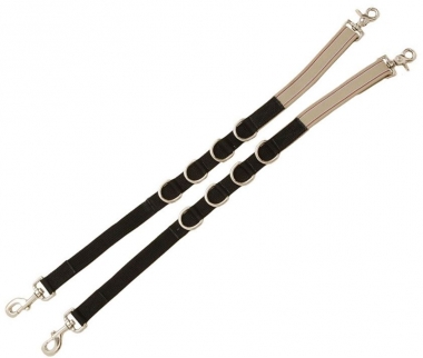 Tough 1 Santa Bridle & Rein Covers - 5 Piece Holiday Horse Set With Quick Grip Closures