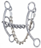Sweet Iron Chain Mouth Short Shank Gag Snaffle