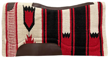 thumbnail image 2 of Navajo Western Saddle Pad - 34x34 Inch Thick Fur Padding, Cut Back Design 2 of 11