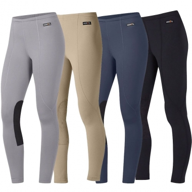Collant D'équitation Kerrits – Fille XL – Violet – Genouillère Performance