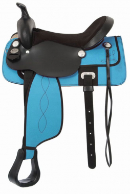 Tough-1 Eclipse Youth Krypton Synthetic All Around Saddle 13, 14