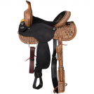 Tough-1 Black Lotus Barrel Saddle