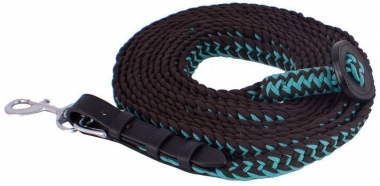 Nylon Show Lunge Line, Brown main image 0