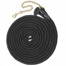 Tough-1 Rolled Cotton Lunge Line with Chain - 25 foot