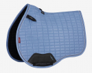LeMieux Suede GP Square Saddle Pad - Powder Blue