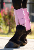 LeMieux Arika Mesh Brushing Boots - Fondant