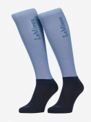 LeMieux Competition Socks - 2 pack - Powder Blue