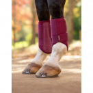 LeMieux Arika Mesh Brushing Boots - Blackberry