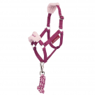 LeMieux Hobby Horse Vogue Headcollar And Leadrope - Blackberry