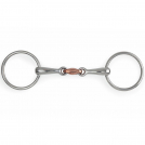 Shires Loose Ring Copper Lozenge Snaffle