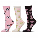 Cowgirls Just Wanna Have Fun Sock Gift Set - 3